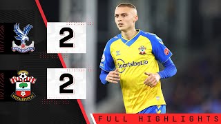 HIGHLIGHTS Crystal Palace 22 Southampton  Premier League [upl. by Zosima730]