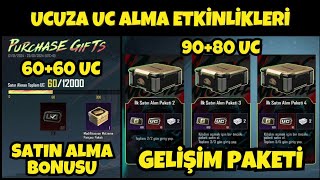 SATIN ALMA BONUSU GELDİ 🤩 PUBG Mobile UCUZA UC ALMA ETKİNLİKLERİ 👍 2399 TL İLE 120 UC amp 170 UC ALMA [upl. by Augusto981]