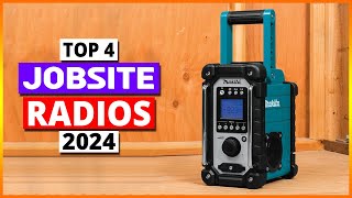 Top 4 Best Jobsite Radios In 2024 [upl. by Lokkin]