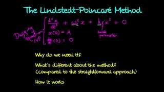 Lindstedt Poincare Method for the Duffing Equation [upl. by Moreland889]