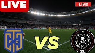 Cape Town City vs Orlando Pirates Live Match MTN8 SemiFinals Update [upl. by Nawak367]