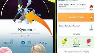 WTF Black and White kyurem in pokemon go [upl. by Reisinger]