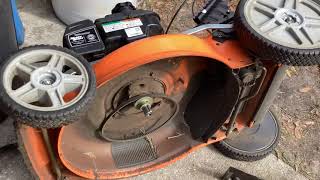 2018 Yard Force Lawn Mower for 35 Found out why Self Propel is not WorkingStill a TURD [upl. by Burroughs]