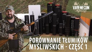 86 Porównanie tłumików myśliwskich  część 1 [upl. by Nairde]