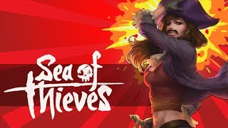 Sea of Thieves  Momenti Divertenti Una Donzella Baffuta Berry Cade in Acqua Io guido il Titanic [upl. by Ahslek]