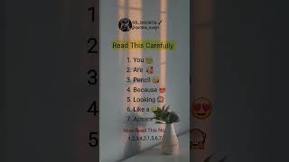 Read This Carefully 🥰  Fake tweet reels ytshorts quotes love shortvideo trending shorts [upl. by Leibrag]