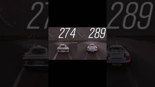 Mercedes CLK GTR vs Porsche Carrera GT  Top Speed Battle  Forza Horizon 4 Shorts [upl. by Elisee]