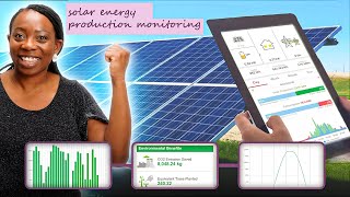 My Solar Monitoring App Tour SolarEdge Monitoring App [upl. by Cesaro275]