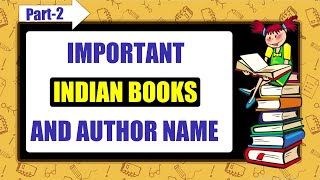 Famous Indian Books 📚 and Authors Name  List of Indian Books and Authors 👉 Part 2 StudyInside [upl. by Nimsaj]