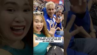 nagulat ako nakatabi ko sa courtside si Asi Taulava 😱pba asitaulava basketball tnt pbalivefyp [upl. by Ydok611]