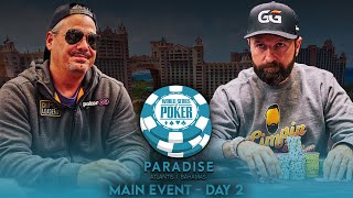 WSOP Paradise Main Event  Day 2 With Daniel Negreanu And Boston Rob 15M Prize [upl. by Jacqueline794]