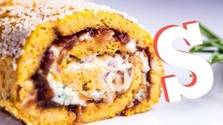 Savoury Swiss Roll Recipe [upl. by Pitt]