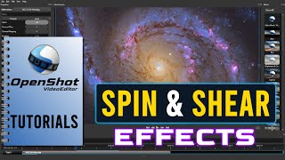 OpenShot Tutorial 3  How To Create A Space Travel Video From Still Images [upl. by Akiehsal]