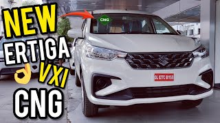 New Ertiga Vxi Cng 2022 Model Real Life Review Hindi 🔥 Vahan Official [upl. by Aicillyhp]