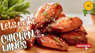 Best crispy buffalo chicken wings  fried chicken wings  how to make chicken wings  cooking side [upl. by Rex]