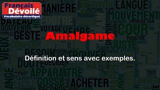 Amalgame [upl. by Festus]