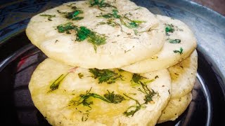 Naan recipe without yeast  baby naan recipe  kulcha recipe  naan recipe in pan  Eating station [upl. by Aserahs]