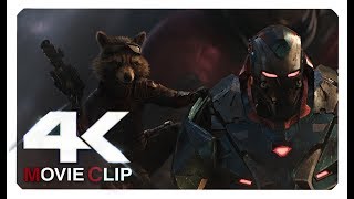 All WAR MACHINE Scenes in Avengers ENDGAME  2019  4K Ultra HD  By Az Gamer [upl. by Aphra]