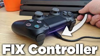 🎮 How to Fix PS4 Controller Not Charging Easy amp Fast [upl. by Ilenna]