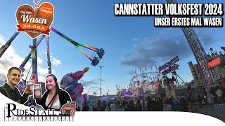 Cannstatter Volksfest 2024  unser erstes Mal Wasen in Stuttgart  VLog [upl. by Welcy]