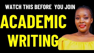 ACADEMIC WRITING JOBS IN KENYA DO THIS TO SUCCEED [upl. by Llerryt]