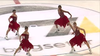 Patinage synchronisé  au coeur de la French Cup 2019 [upl. by Attenad362]