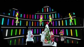 Party Rock Anthem Christmas Projection [upl. by Eiramlatsyrk]