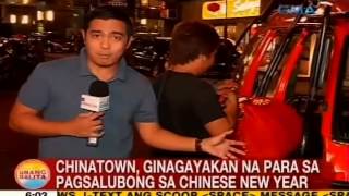 UB Mga nagtitinda ng tikoy at ibang pampaswerte nakapwesto na [upl. by Maze830]