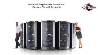 Bacula Trial Scenario 4 Restore File with Bconsole [upl. by Clements517]