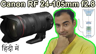 Canon RF 24105mm f28 Explained in HINDI Camera Tuesday [upl. by Erdeid]