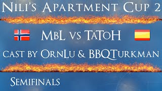 NAC2 Semis  MbL vs TaToH  Cast by BBQTurkmanOrnLu [upl. by Relyuhcs]