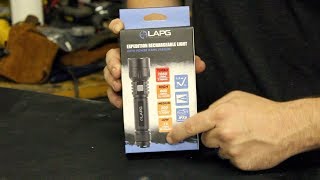 LAPG Expedition Rechargeable Flashlight [upl. by Thom]