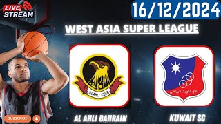 Al Ahli Bahrain vs Kuwait SC live Match Score 2024  West Asia Super League [upl. by Lexa]