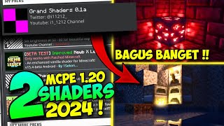 2024 2 Shader MCPE 120 KEREN 2024  Shader for mcpe 120  mcpe shader 120  Shaders minecraft [upl. by Vivien]