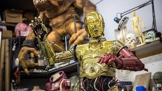 Meet Gordon Tarpley C3PO Suit Builder [upl. by Boyden40]