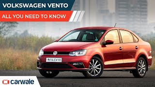 Volkswagen Vento 2021  All You Need to Know  Engines Colours Features and Price  CarWale [upl. by Vilma980]