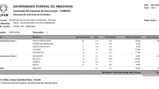 PASSEI EM MEDICINA NA UNIVERSIDADE FEDERAL DO AMAZONAS [upl. by Natsirt]