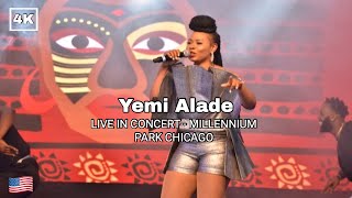 YEMI ALADE in Chicago Live in Concert  Millennium Park 2023 [upl. by Cassius]