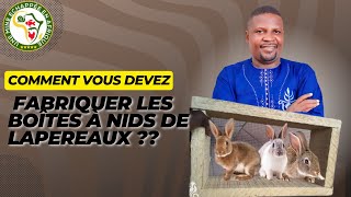 Comment vous devez fabriquer les boîtes à nids de lapereaux [upl. by Wyler]