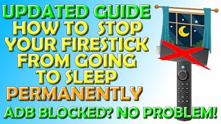 ✅ UPDATED GUIDE How To Stop Your Firestick Going To Sleep  FireOS 6 and 7 ONLY ✅ [upl. by Amaso]