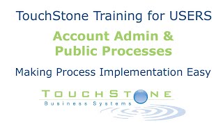 Business Systemization  TouchStone Training 6 Account Administration and Public Processes [upl. by Aibos]