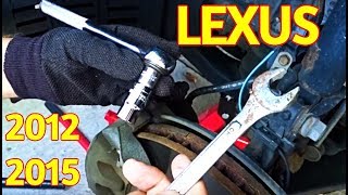 Lexus Gs350 Front Brake Pads Replacement [upl. by Carlynne]