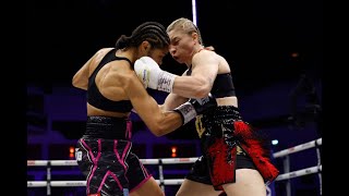 LAUREN PRICE dominates JESSICA McCASKILL to become WBA and Ring Magazine welterweight champion [upl. by Sarson]