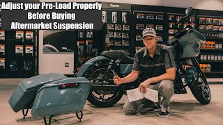 Adjusting 2024 Road Glide amp Street Glide Rear Suspension  A Must Do [upl. by Raimundo]