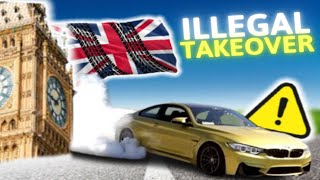 What Really Happens at a UK Car Takeover [upl. by Noyad925]