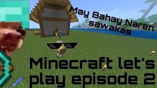 May Bahay Naren sa wakas Minecraft lets play episode 2 with Bathroomjimmy0921 minecraft [upl. by Godfree]