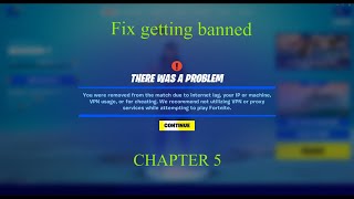 How to get unbanned from fortnite Fix vpn kick [upl. by Araeic211]