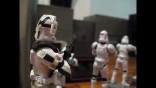 STAR WARS A Violent Encounter Stopmotion [upl. by Nattie]