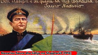 NAZARIO SAURO  HEROI I MARINËS ITALIANE FURNIZONTE SHQIPTARËT ME ARMË 1912 [upl. by Nnaj80]