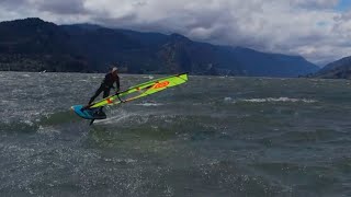 GORGE WINDFOILING 2023 GREG GLAZIER foiling on SLINGSHOT and GOYA WINDSURFING gear [upl. by Eillime147]